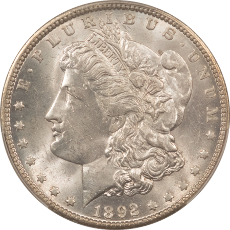 Morgan Dollars 1892-O $1 MORGAN DOLLAR – PCGS MS-63, FRESH WHITE & CHOICE!