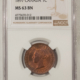 New Certified Coins CANADA 1896 LARGE CENT, KM-7 – NGC MS-63 BN