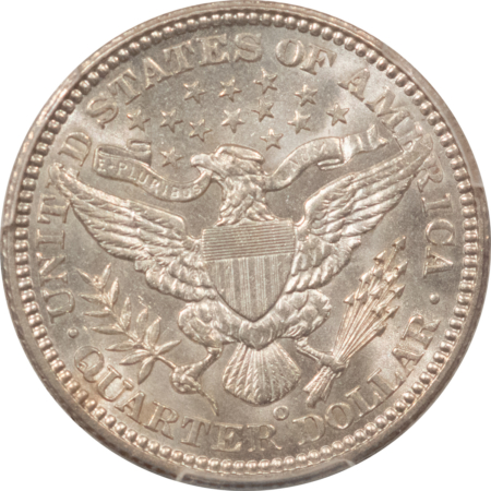 Barber Quarters 1904-O BARBER QUARTER – PCGS AU-58, FRESH AND FLASHY!