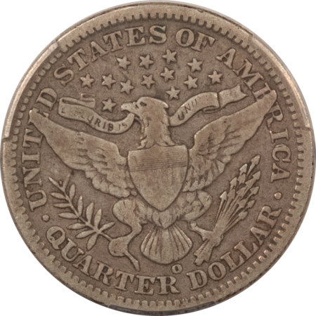 Barber Quarters 1909-O BARBER QUARTER – PCGS F-12, TOUGH DATE!