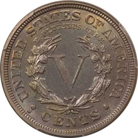 Liberty Nickels 1912-D LIBERTY NICKEL – PCGS MS-64, REALLY PRETTY, TOUGH DATE!