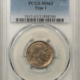 Buffalo Nickels 1913 BUFFALO NICKEL, TYPE 1 – PCGS MS-63, CHOICE!