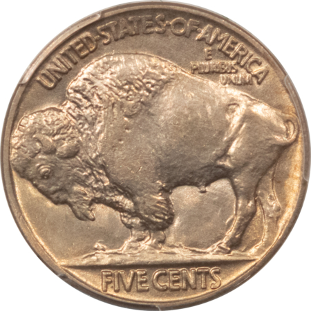 Buffalo Nickels 1913 BUFFALO NICKEL, TYPE 2 – PCGS MS-64, PREMIUM QUALITY! LOOKS GEM!