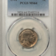 Buffalo Nickels 1917-S BUFFALO NICKEL – PCGS MS-64 LUSTROUS & SEMI PL, REALLY NICE!