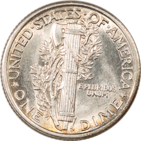 Mercury Dimes 1916 MERCURY DIME – HIGH GRADE EXAMPLE! FB!