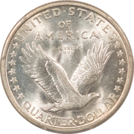 New Certified Coins 1917-D TYPE 1 STANDING LIBERTY QUARTER – PCGS MS-63, FRESH WHITE AND FLASHY!