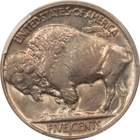 Buffalo Nickels 1918-D BUFFALO NICKEL – PCGS MS-63, REALLY FRESH & CHOICE!