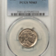 Buffalo Nickels 1913 BUFFALO NICKEL, TYPE 2 – PCGS MS-64, NICE ORIGINAL!