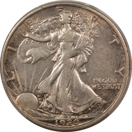 New Certified Coins 1920-D WALKING LIBERTY HALF DOLLAR – PCGS XF-40, TOUGH