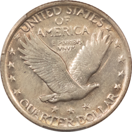 New Certified Coins 1921 STANDING LIBERTY QUARTER – PCGS AU-53, ORIGINAL LUSTER, KEY DATE!