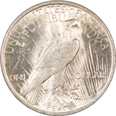 New Store Items 1923 $1 PEACE DOLLAR – FLASHY UNCIRCULATED!