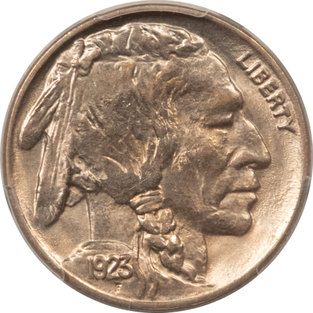 Buffalo Nickels 1923 BUFFALO NICKEL – PCGS MS-63, FLASHY & PQ!
