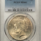 New Certified Coins 1926-S $1 PEACE DOLLAR – PCGS MS-64+, REALLY PRETTY!