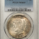 New Certified Coins 1927 $1 PEACE DOLLAR – PCGS MS-64, BLAST WHITE!