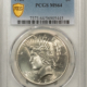New Certified Coins 1934-S $1 PEACE DOLLAR – PCGS AU-55, BLAZING WHITE! KEY-DATE!