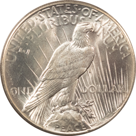 New Certified Coins 1928 $1 PEACE DOLLAR – PCGS MS-64, BLAZING WHITE, KEY-DATE!