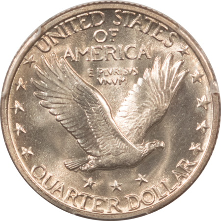 New Certified Coins 1929-S STANDING LIBERTY QUARTER – PCGS MS-65, FRESH ORIGINAL WHITE GEM!