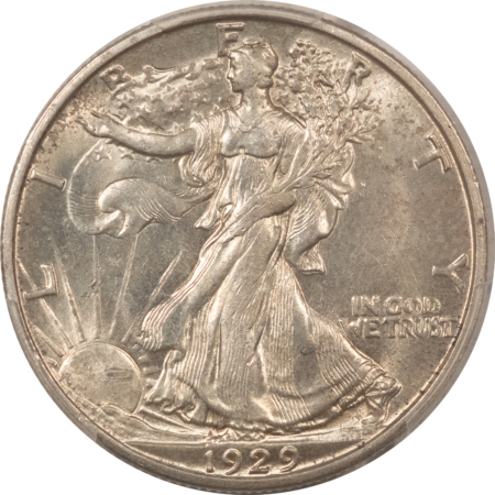 New Certified Coins 1929-S WALKING LIBERTY HALF DOLLAR – PCGS MS-62