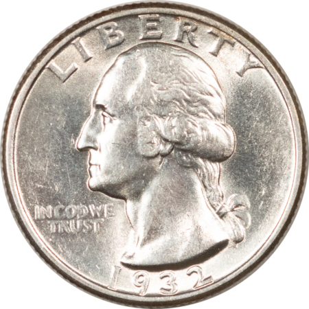 New Store Items 1932 WASHINGTON QUARTER – HIGH GRADE, NEARLY UNCIRCULATED, LOOKS CHOICE!