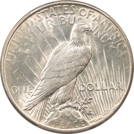 New Certified Coins 1934-S $1 PEACE DOLLAR – PCGS AU-58, LUSTROUS! KEY-DATE!