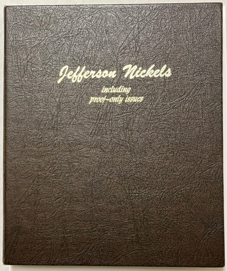 Jefferson Nickels 1938-2002 175 COIN JEFFERSON NICKEL COMPLETE SET CH-GEM BU W/68-02 PROOFS DANSCO