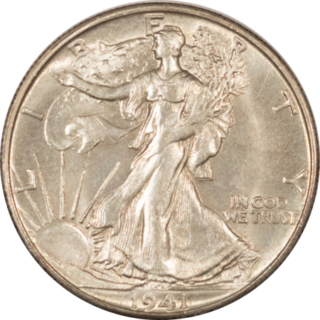 New Store Items 1941-S WALKING LIBERTY HALF DOLLAR – ORIGINAL UNCIRCULATED!