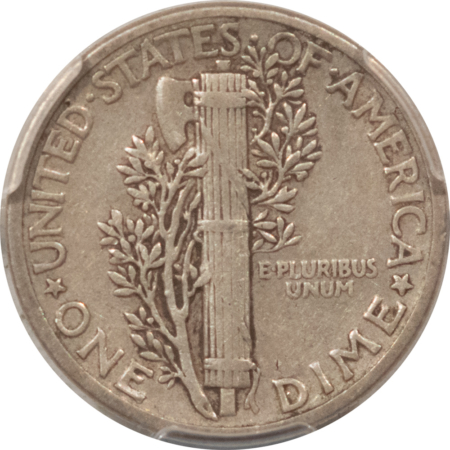Mercury Dimes 1942/1 MERCURY DIME – PCGS VF-35, KEY-DATE, NICE ORIGINAL!