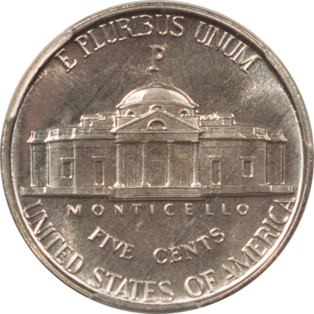 Jefferson Nickels 1942-P PROOF JEFFERSON NICKEL TY II, PCGS PR-66, SILVER!