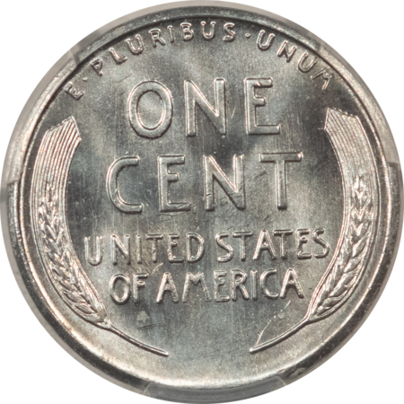 Lincoln Cents (Wheat) 1943-S LINCOLN STEEL CENT – PCGS MS-66, LUSTROUS!