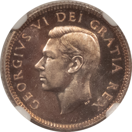 New Certified Coins CANADA 1949 TEN CENTS KM-34 – NGC SP-65 PRISTINE GEM SPECIMEN, SCARCE, GEORGE VI
