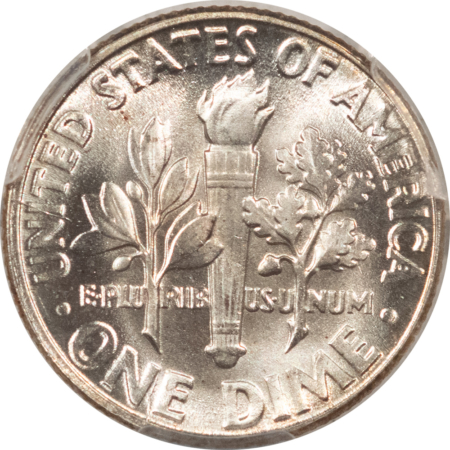 Dimes 1950 ROOSEVELT DIME – PCGS MS-66 FB, BLAST WHITE & FULL TORCH!