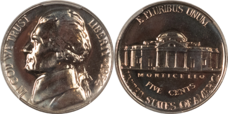 New Certified Coins 1954 5 COIN US SILVER PROOF SET – PCGS PR-67, SUPERB GEM WITH RED CENT!