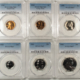 New Certified Coins 1959 5 COIN US SILVER PROOF SET – PCGS PR-67, MATCHED SUPERB GEM WITH RED CENT!