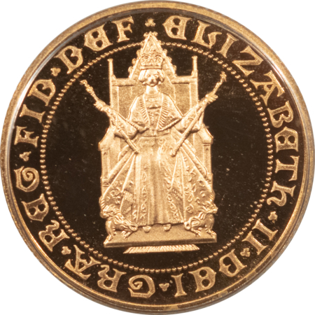 Bullion 1989 UNITED KINGDOM 500TH ANNIVERSARY GOLD SOVEREIGN #591 GEM PROOF, CAPSULE/COA