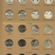 Eisenhower Dollars 2007-16 PRESIDENTIAL DOLLAR 117 COIN COMPLETE SET, ALL BU/PROOFS 2 DANSCO ALBUMS