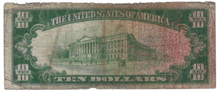 New Store Items 1929 TY I NATIONAL BANK NOTE, DAVIS NATIONAL BANK OF PIEDMONT, WV, CHTR 4088-VG!