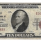 New Store Items 1929 TY I NATIONAL BANK NOTE, CITIZENS NATIONAL BANK OF WASHINGTON PA-CH VF