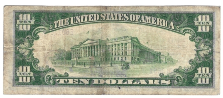 New Store Items 1929 TY I NATIONAL BANK NOTE, FIRST NATIONAL BANK OF EBENSBURG PA – ORIGINAL VF!