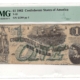 Confederate Notes 1864 50c CONFEDERATE STATES OF AMERICA, T-72, pp B, PMG CHOICE UNCIRCULATED 63!