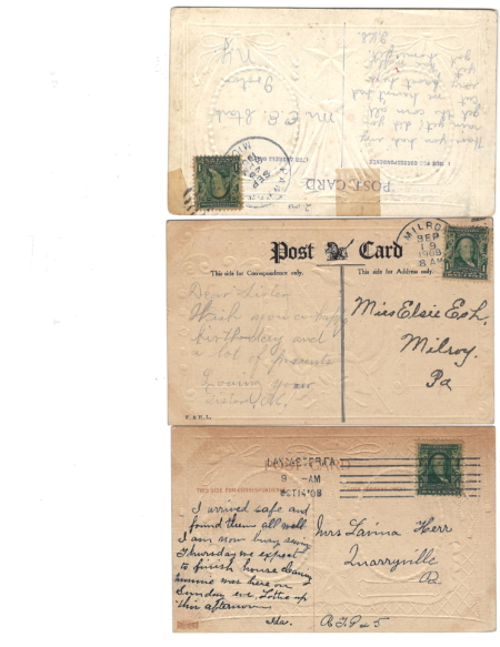 New Store Items 9 DIFFERENT 1908 BRYAN-KERN CAMPAIGN POSTCARDS-EXC OVERALL CONDITION & GRAPHIC!