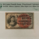 Fractional Currency 10 CENTS 4TH ISSUE FRACTIONAL CURRENCY FR#1259 ALLISON SPINNER – PMG CH/VF-35!