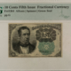 Fractional Currency 10 CENTS 5TH ISSUE FRACTIONAL CURRENCY FR#1264 ALLISON SPINNER – PMG CH/UNC-63!