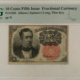 Fractional Currency 10 CENTS 5TH ISSUE FRACTIONAL CURRENCY FR#1265 ALLISON SPINNER – PMG XF-40!