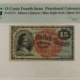 Fractional Currency 15 CENTS 4TH ISS FRACTIONAL CURRENCY FR#1271 ALLISON SPINNER – PMG CH/VF-35 EPQ!