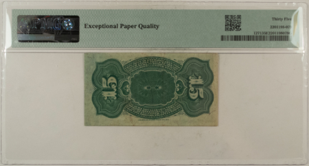 Fractional Currency 15 CENTS 4TH ISS FRACTIONAL CURRENCY FR#1271 ALLISON SPINNER – PMG CH/VF-35 EPQ!