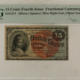 Fractional Currency 25 CENTS 1ST ISSUE FRACTIONAL CURRENCY FR#1280 PERFORATED EDGES – PMG CH/AU-58!