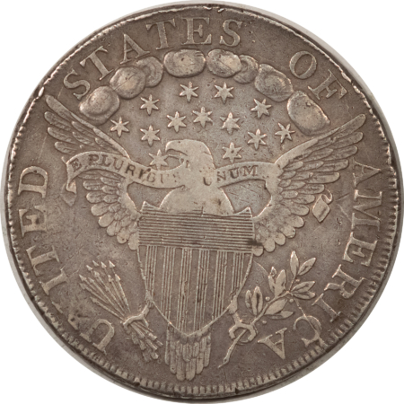 Dollars 1798 DRAPED BUST DOLLAR 4 BERRIES – XF DETAILS BUT CLEANED W/ SCRATCHES RT FIELD