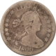Dollars 1798 DRAPED BUST DOLLAR 4 BERRIES – XF DETAILS BUT CLEANED W/ SCRATCHES RT FIELD