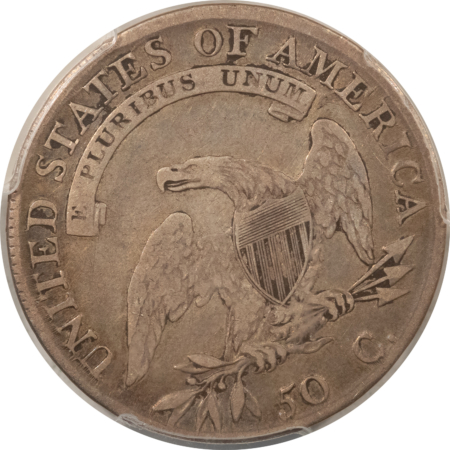 Early Halves 1808/7 CAPPED BUST HALF DOLLAR – PCGS F-12