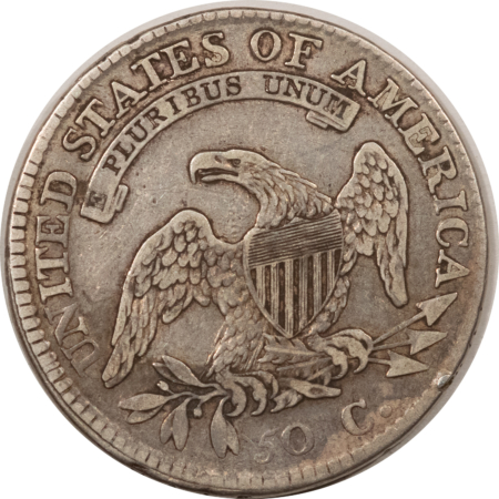 Early Halves 1812 CAPPED BUST HALF DOLLAR – PLEASING CIRCULATED EXAMPLE!